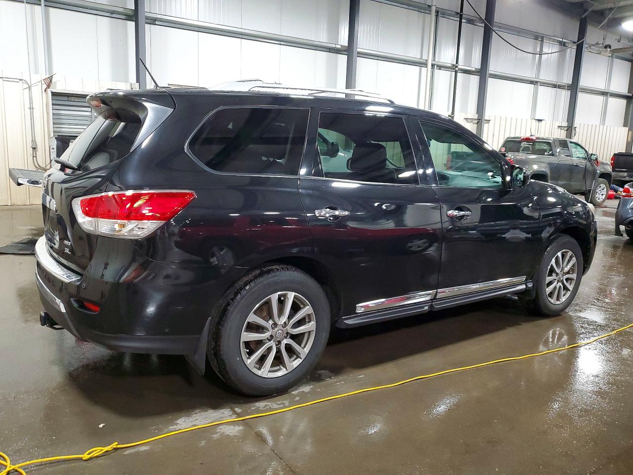 2015 Nissan Pathfinder Sl Black vin: 5N1AR2MM0FC668189
