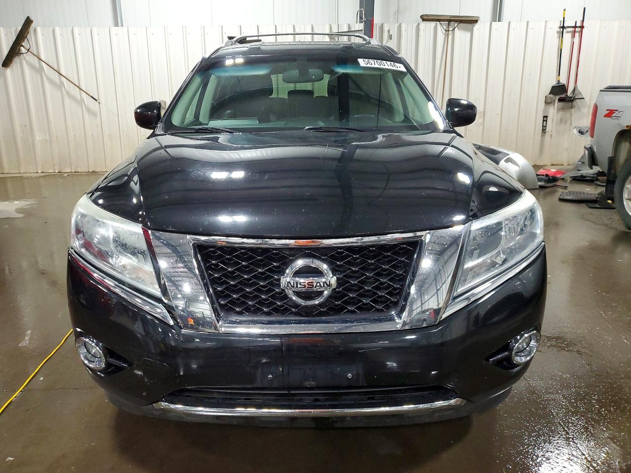 2015 Nissan Pathfinder Sl Black vin: 5N1AR2MM0FC668189