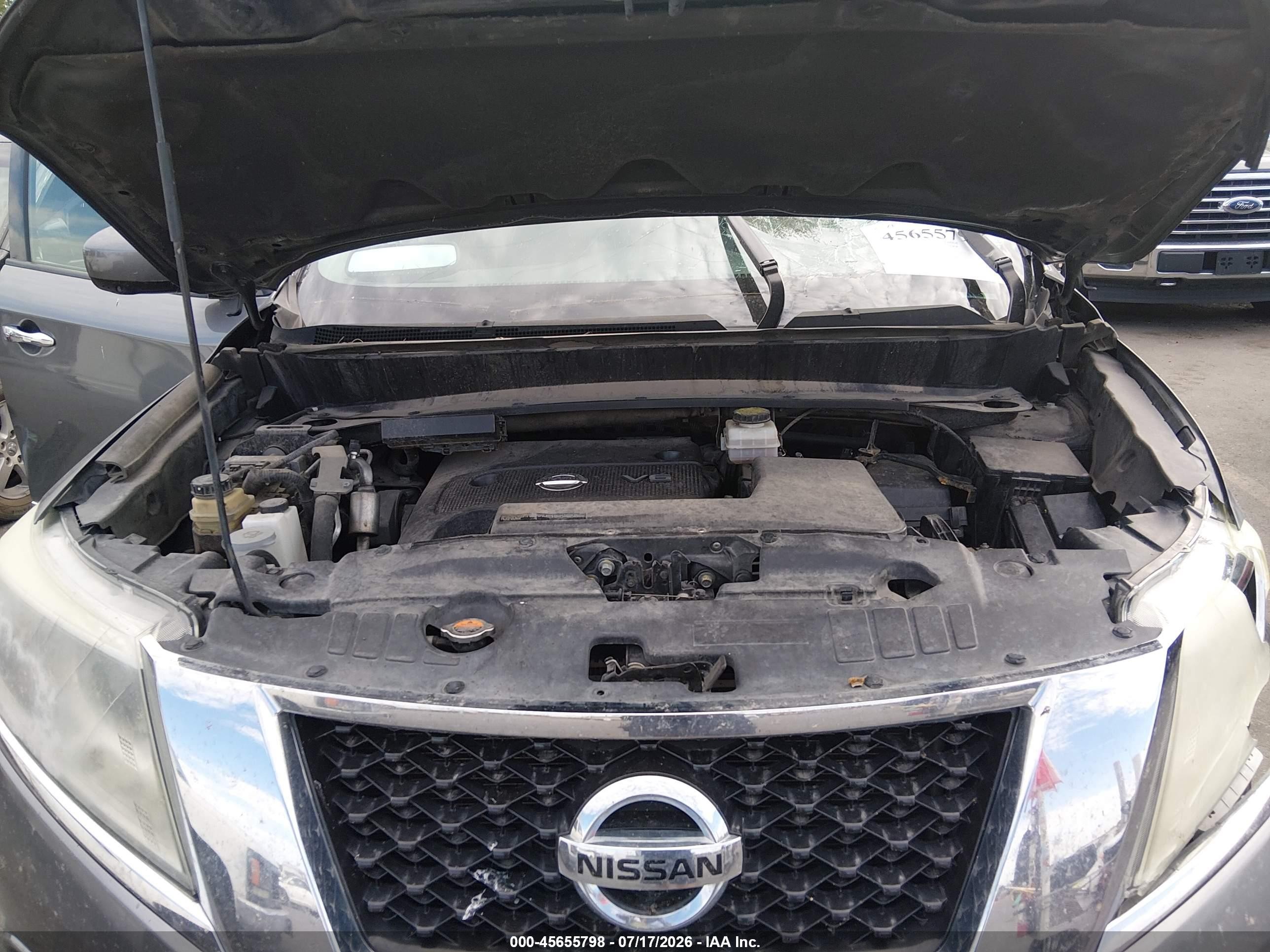 2015 Nissan Pathfinder Sl Серебряный vin: 5N1AR2MM0FC675773