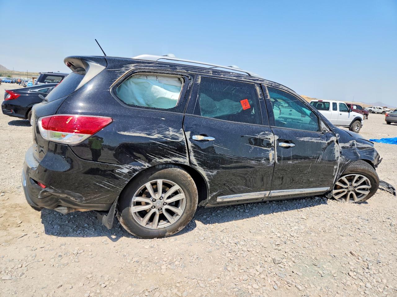 2015 Nissan Pathfinder Sl Черный vin: 5N1AR2MM0FC705869