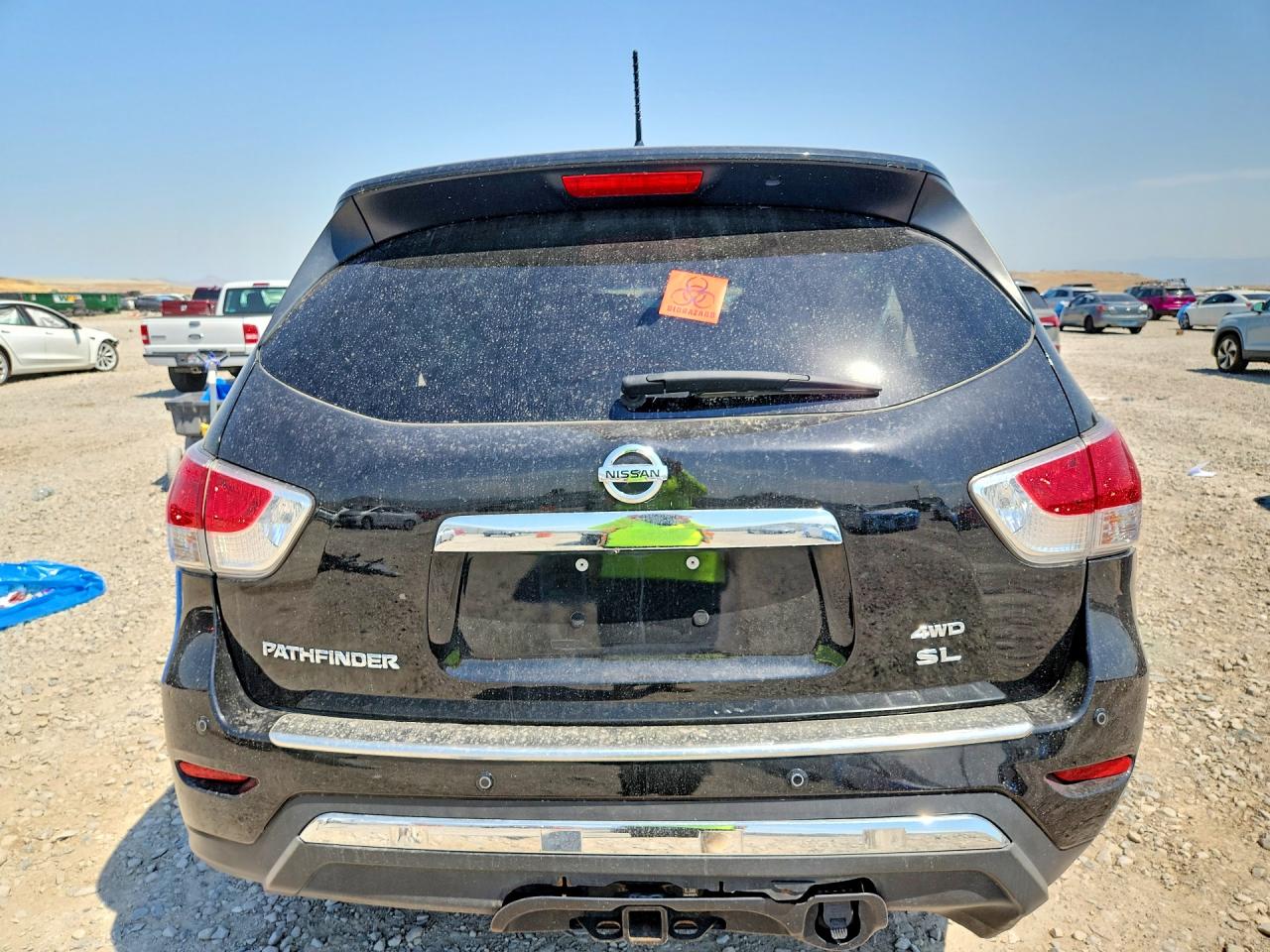 2015 Nissan Pathfinder Sl Черный vin: 5N1AR2MM0FC705869