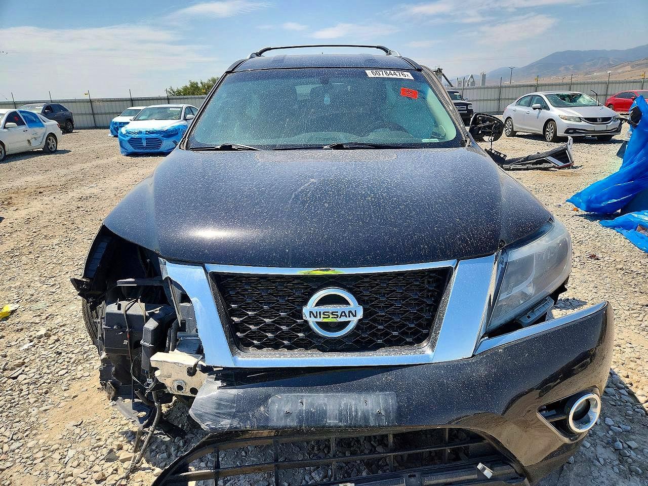 2015 Nissan Pathfinder Sl Черный vin: 5N1AR2MM0FC705869