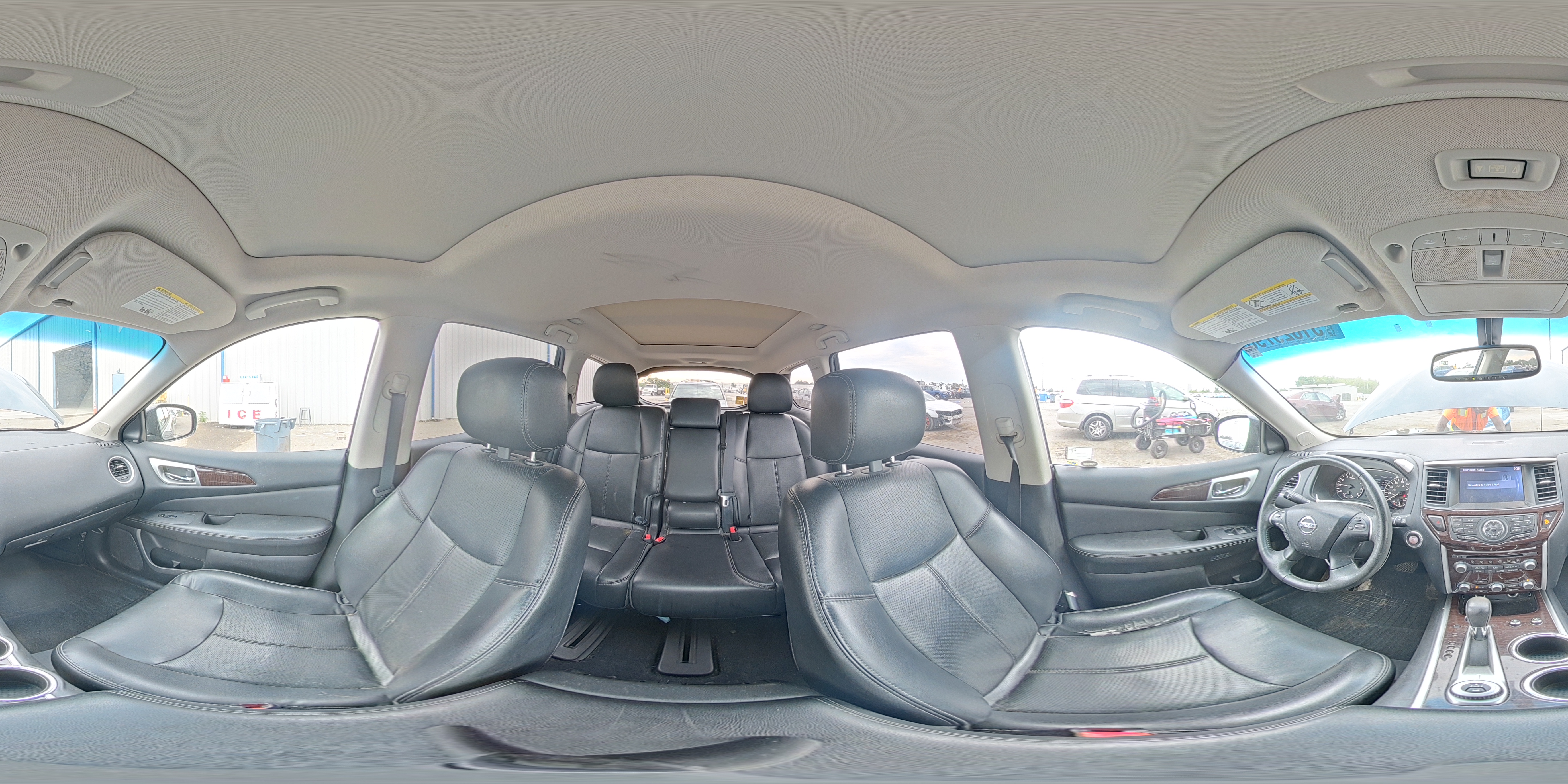 2015 Nissan Pathfinder S Blue vin: 5N1AR2MM0FC707217