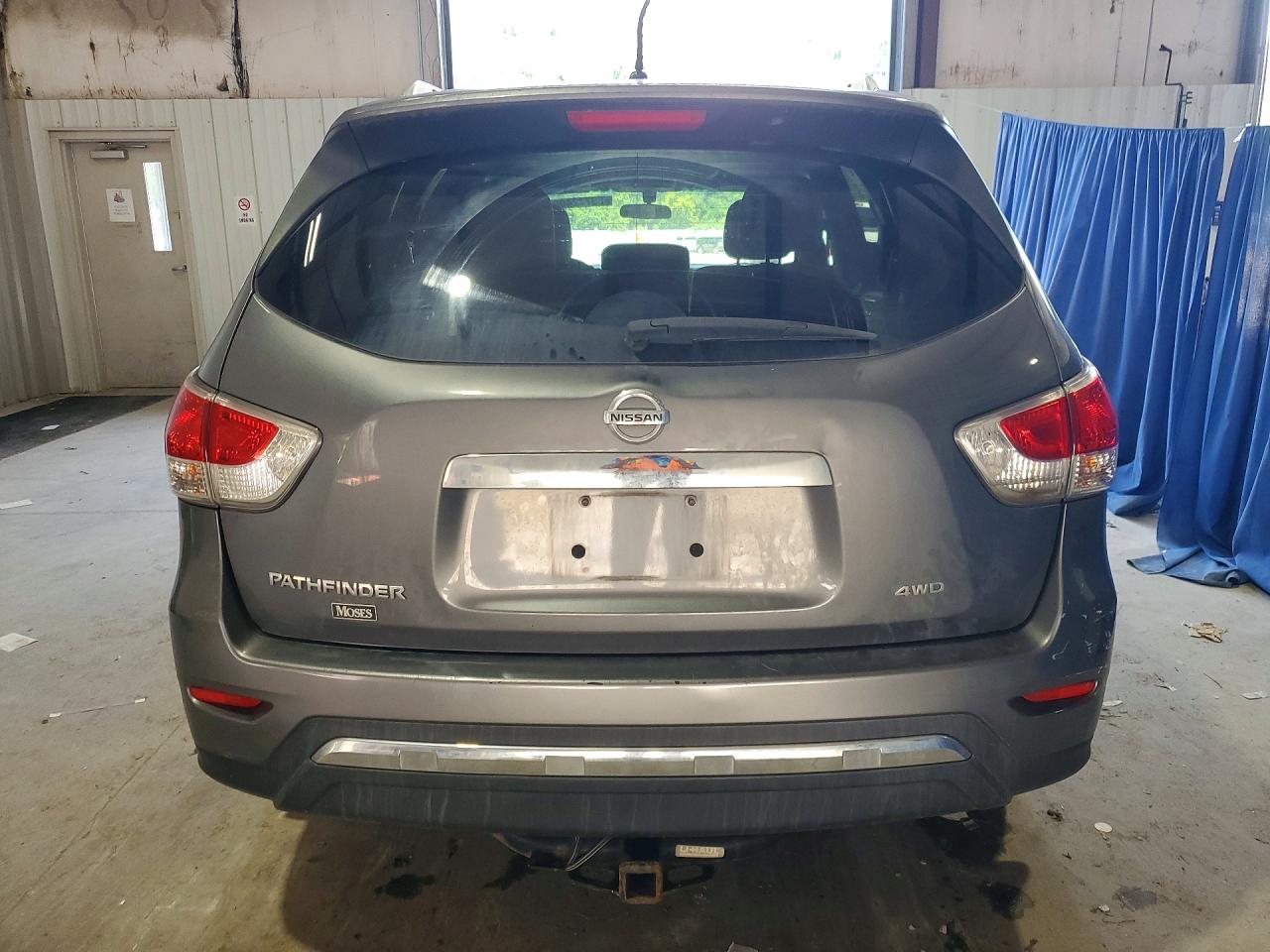 2015 Nissan Pathfinder S Gray vin: 5N1AR2MM0FC712014