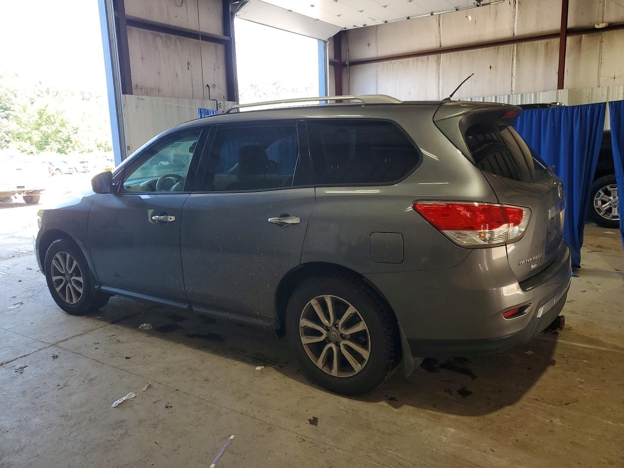 2015 Nissan Pathfinder S Gray vin: 5N1AR2MM0FC712014