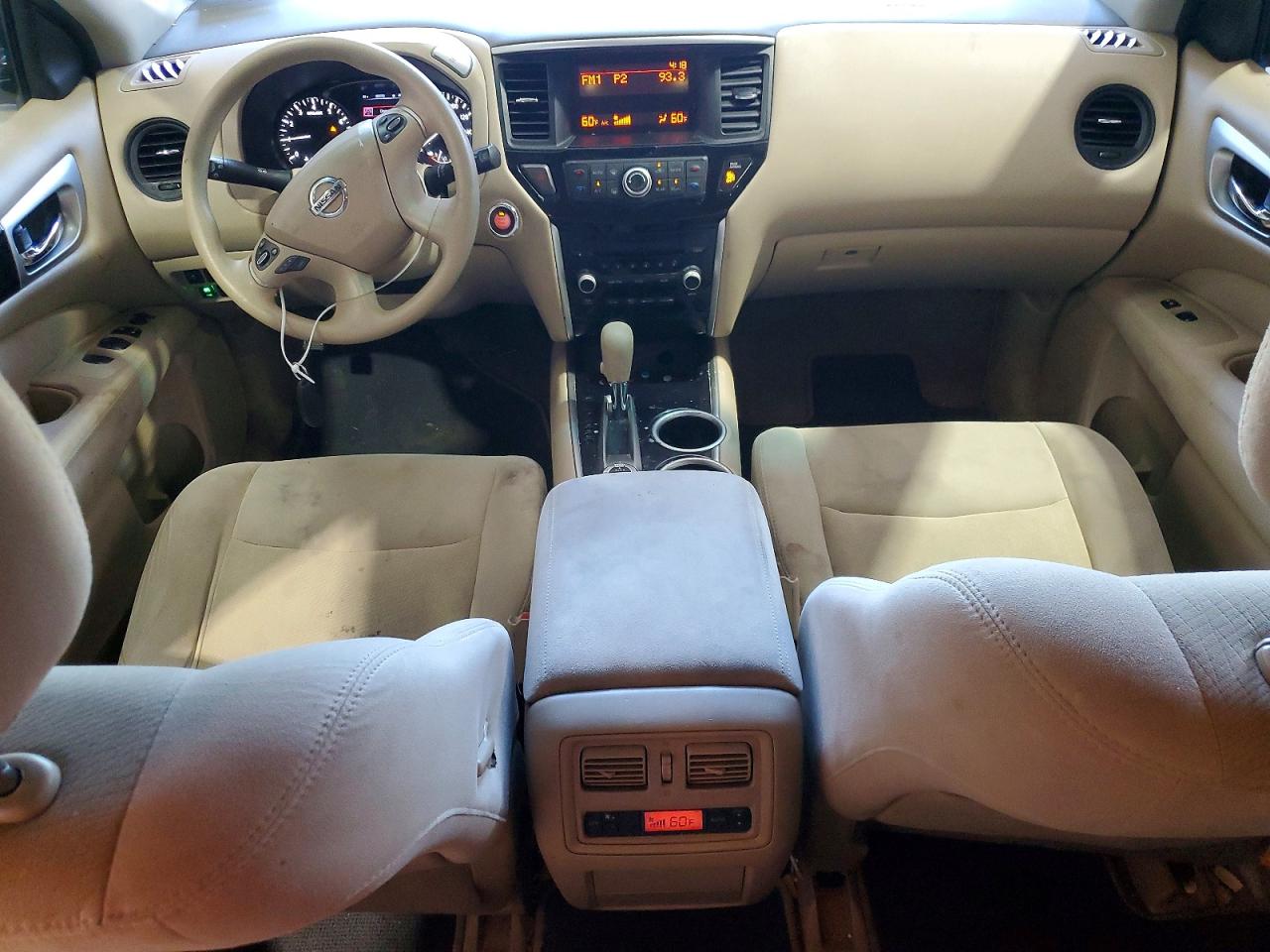 2015 Nissan Pathfinder S Gray vin: 5N1AR2MM0FC712014