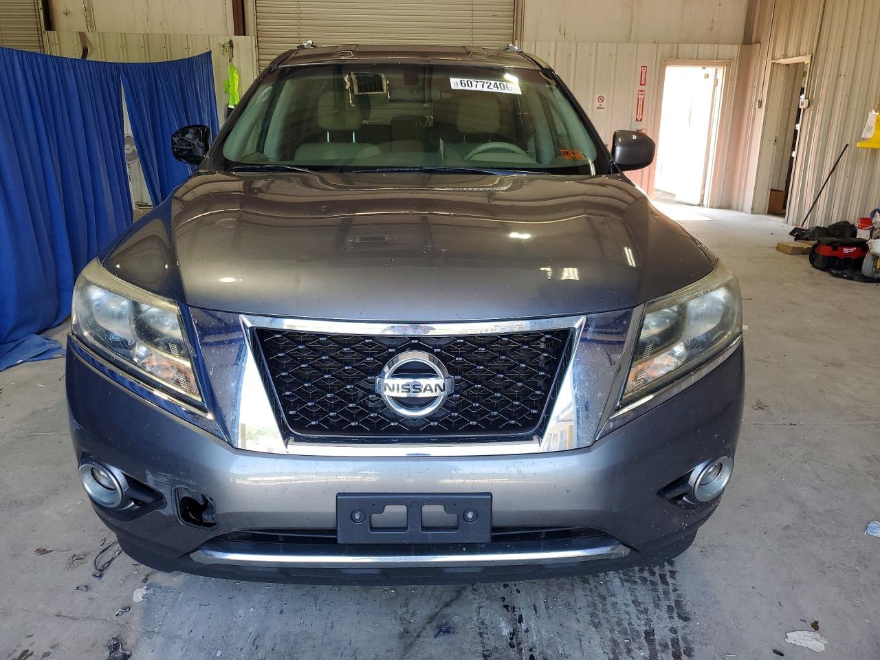 2015 Nissan Pathfinder S Gray vin: 5N1AR2MM0FC712014