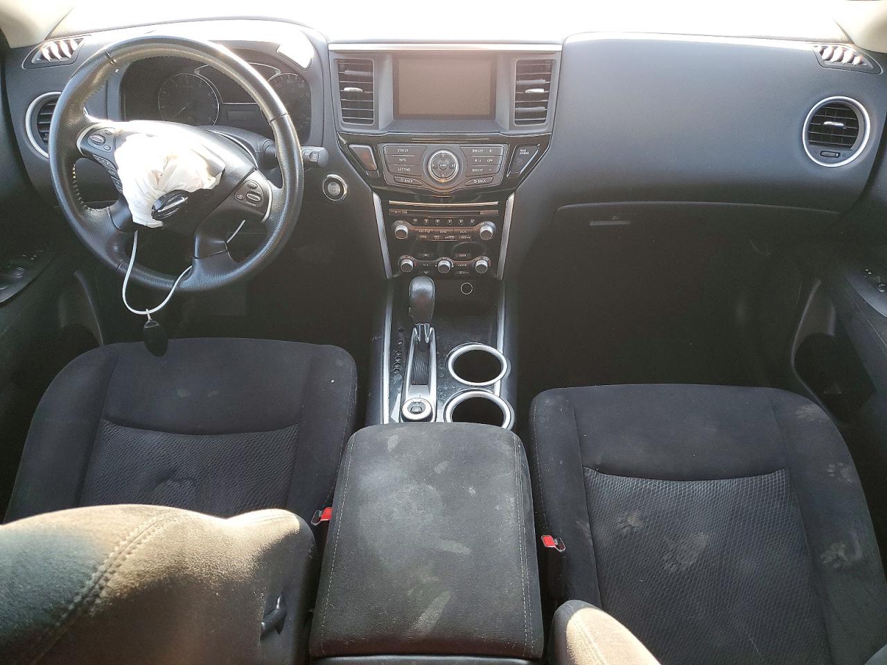 2015 Nissan Pathfinder Sv Silver vin: 5N1AR2MM0FC714118