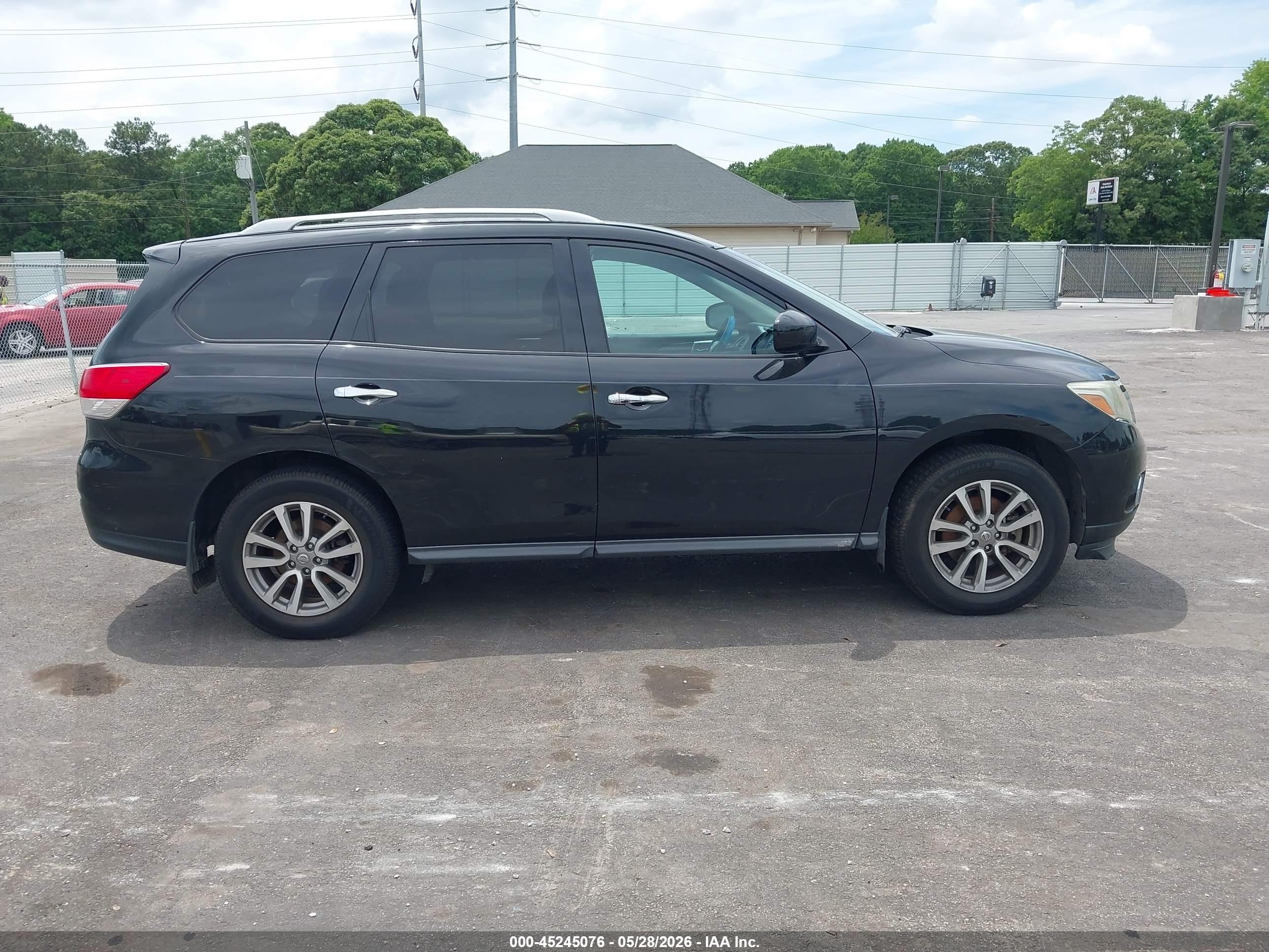 2015 Nissan Pathfinder Sv Black vin: 5N1AR2MM0FC716466