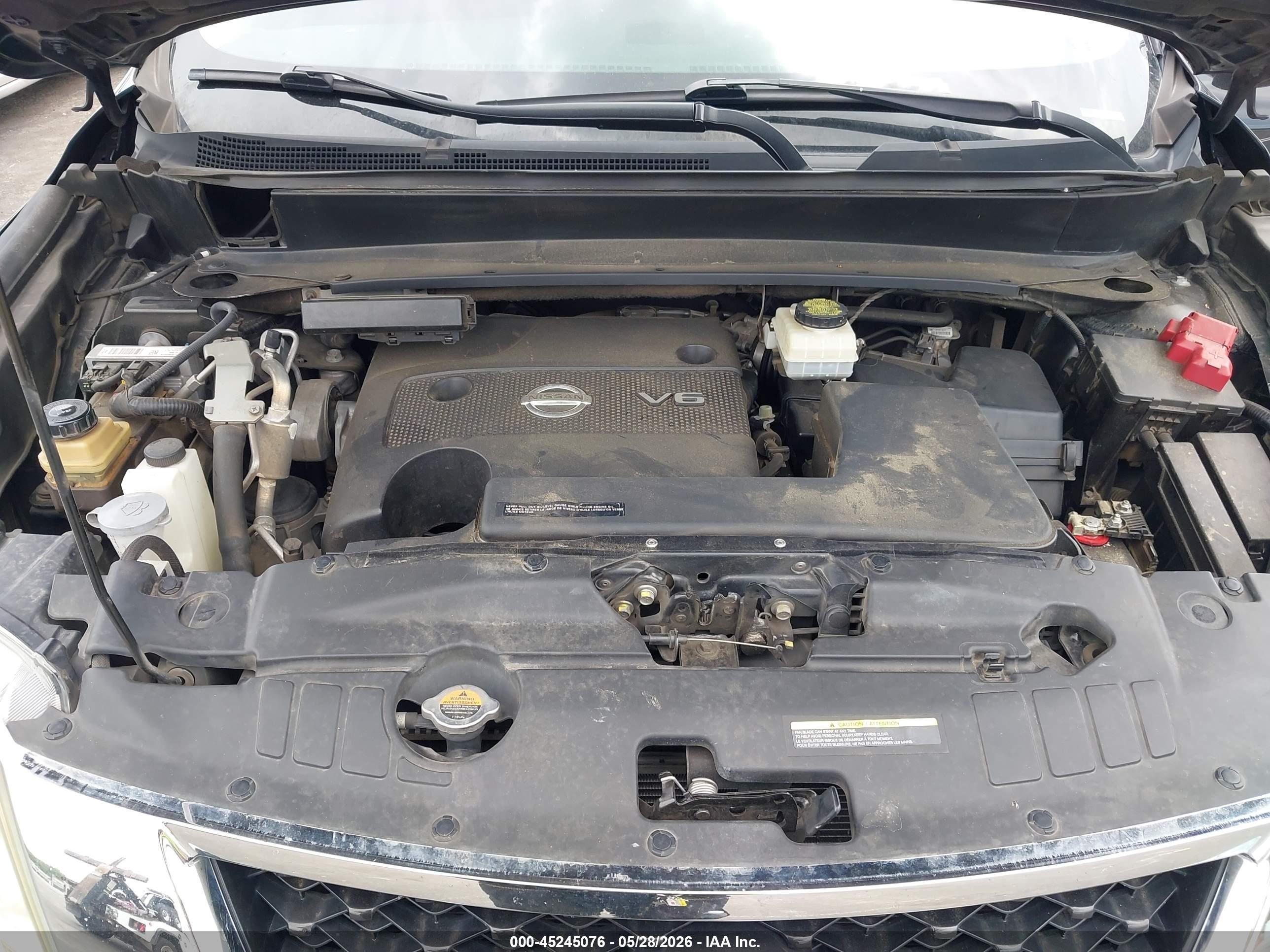 2015 Nissan Pathfinder Sv Black vin: 5N1AR2MM0FC716466