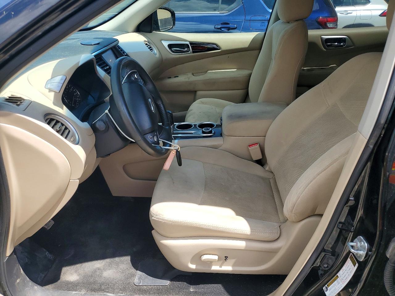 2016 Nissan Pathfinder Sv Черный vin: 5N1AR2MM0GC615655