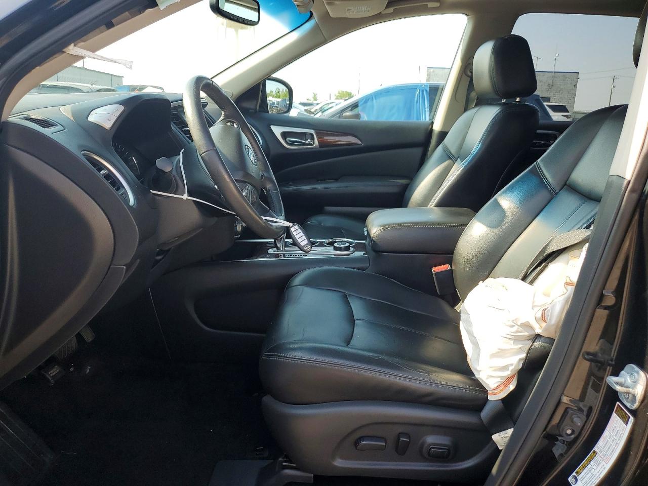 2016 Nissan Pathfinder Sl Black vin: 5N1AR2MM0GC644833