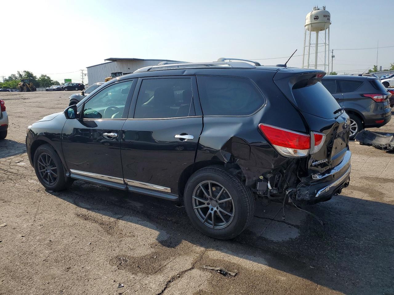 2016 Nissan Pathfinder Sl Black vin: 5N1AR2MM0GC644833