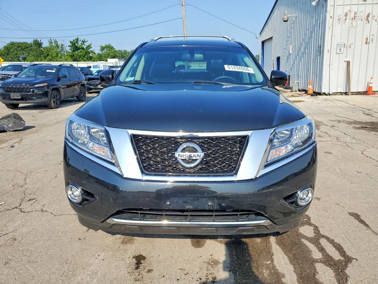 2016 Nissan Pathfinder Sl Black vin: 5N1AR2MM0GC644833