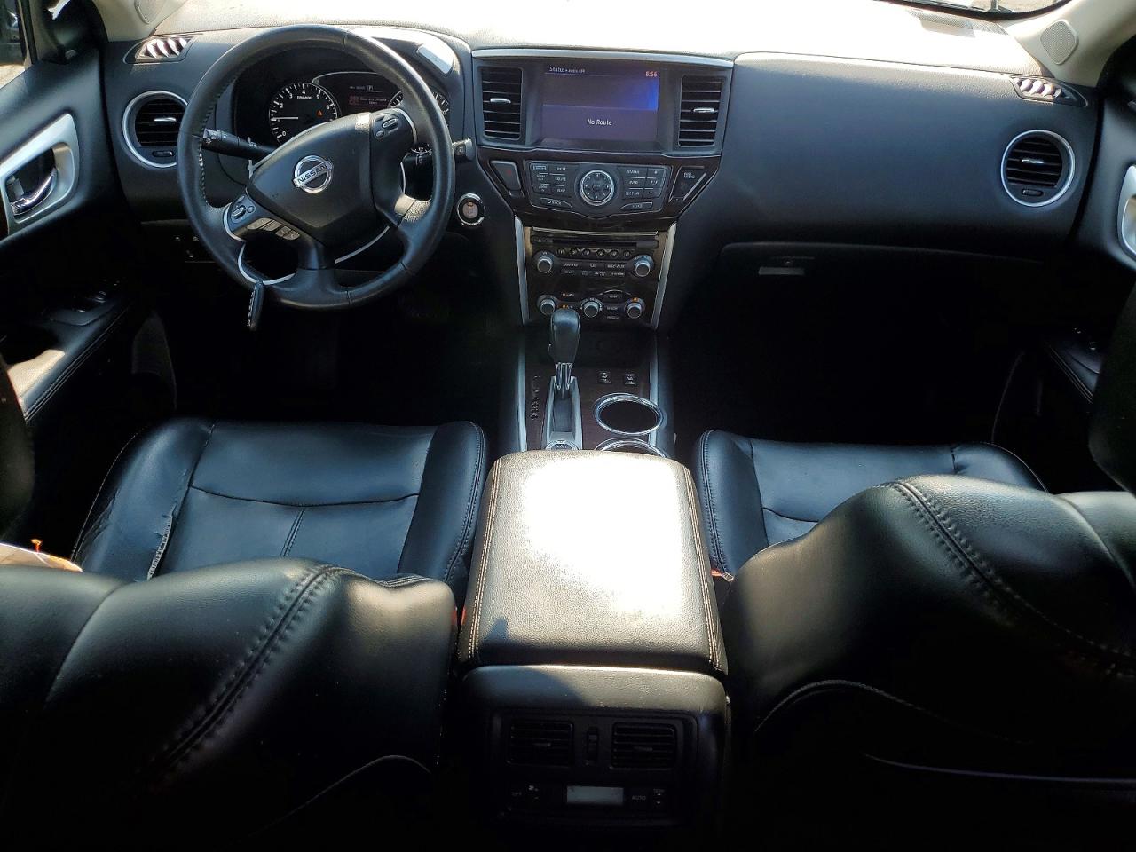 2016 Nissan Pathfinder Sl Black vin: 5N1AR2MM0GC644833