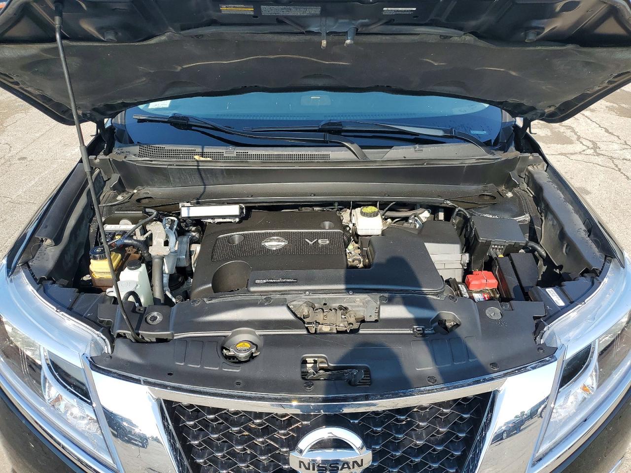 2016 Nissan Pathfinder Sl Black vin: 5N1AR2MM0GC644833