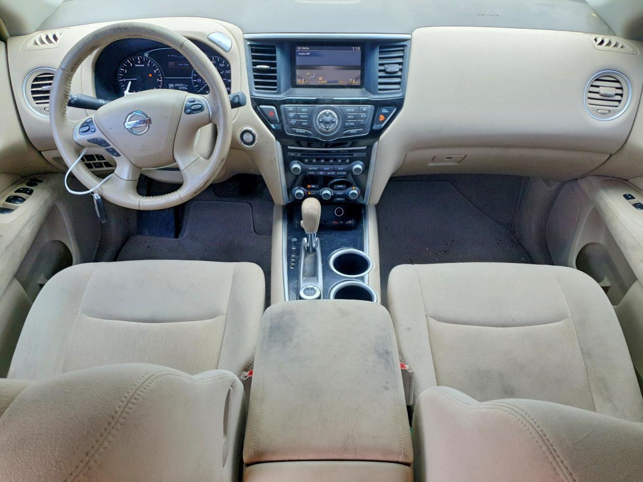 2013 Nissan Pathfinder S Gray vin: 5N1AR2MM1DC601887