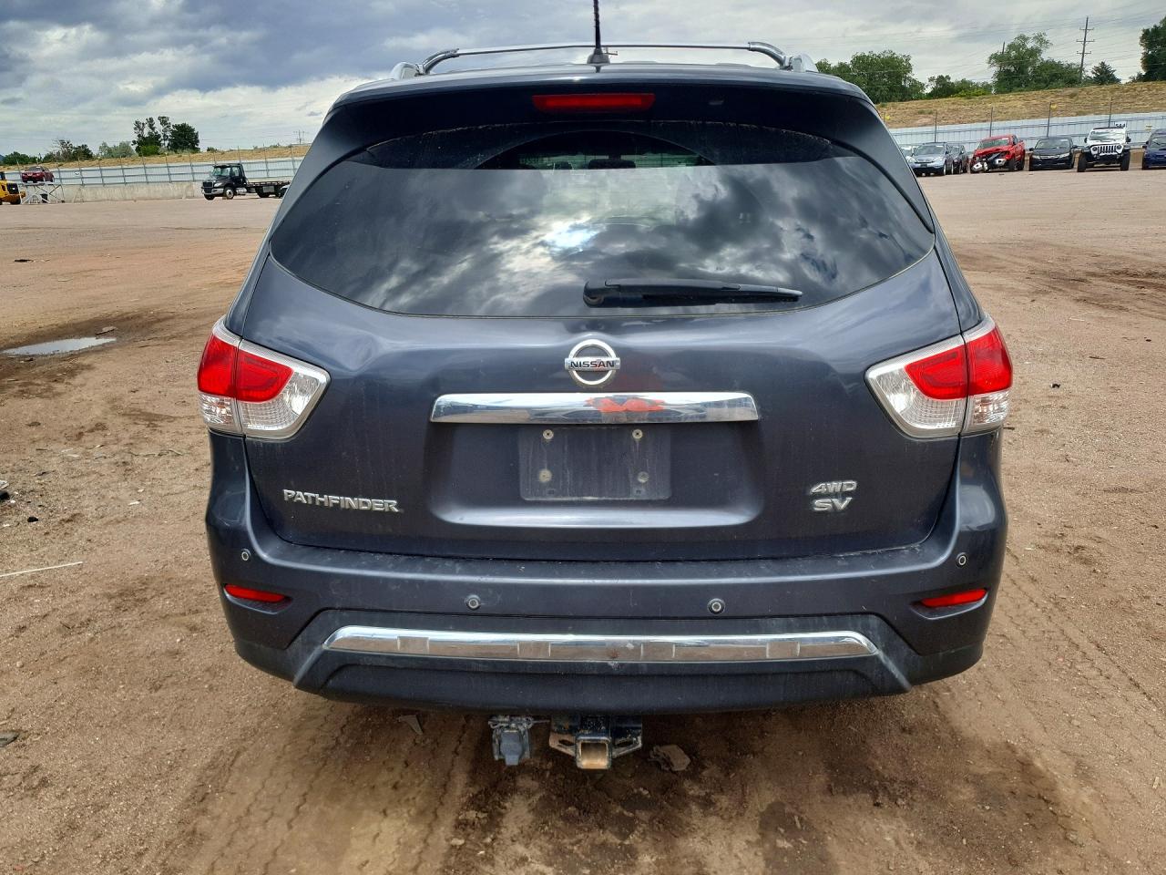 2013 Nissan Pathfinder S Gray vin: 5N1AR2MM1DC601887