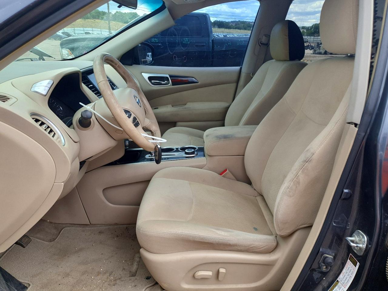 2013 Nissan Pathfinder S Gray vin: 5N1AR2MM1DC601887