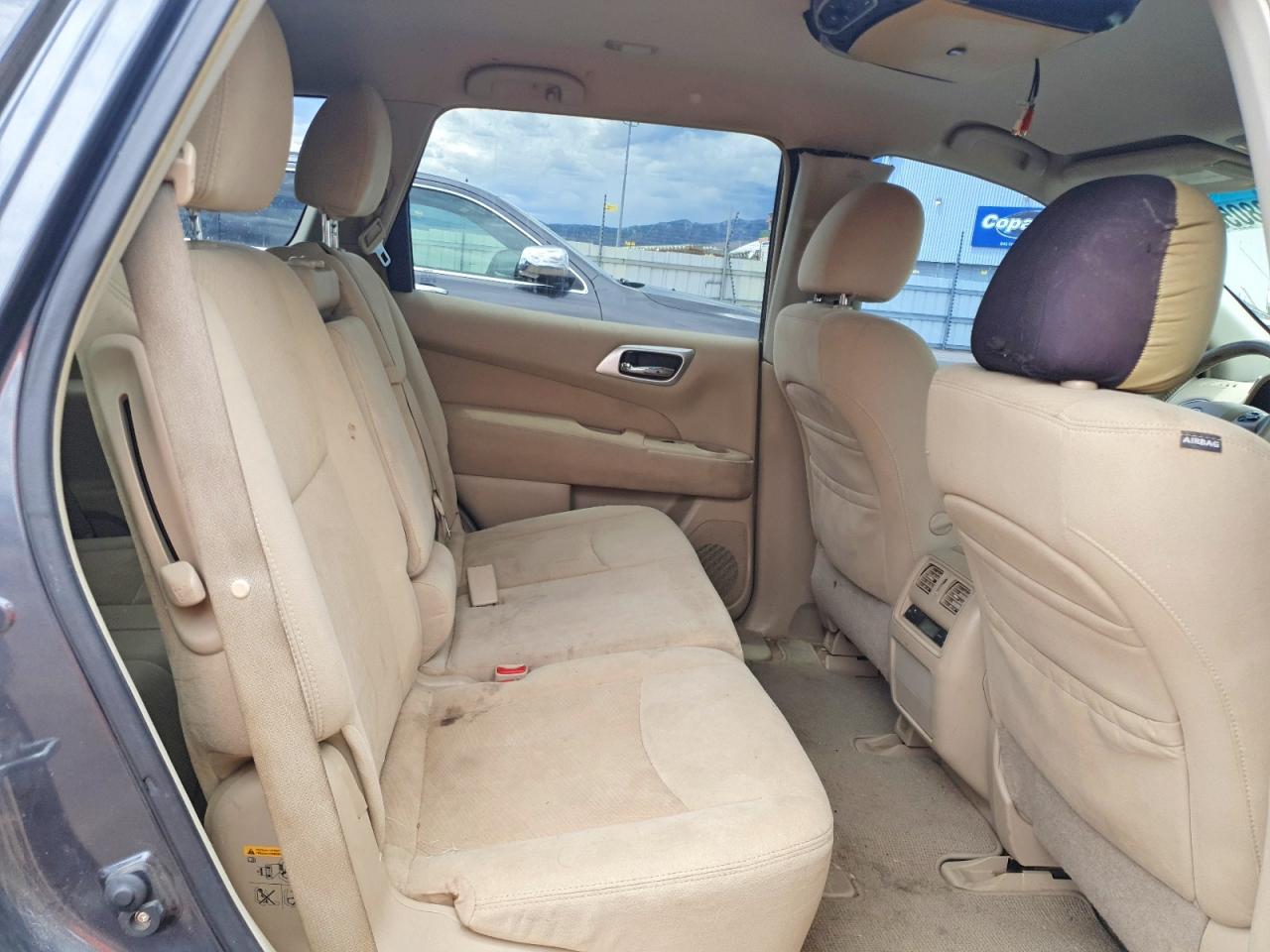 2013 Nissan Pathfinder S Gray vin: 5N1AR2MM1DC601887
