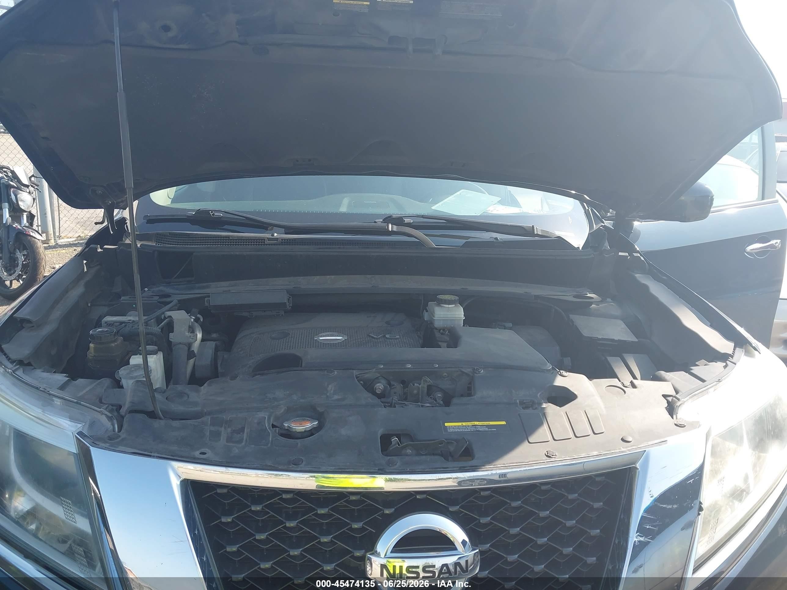 2013 Nissan Pathfinder Platinum Blue vin: 5N1AR2MM1DC614462