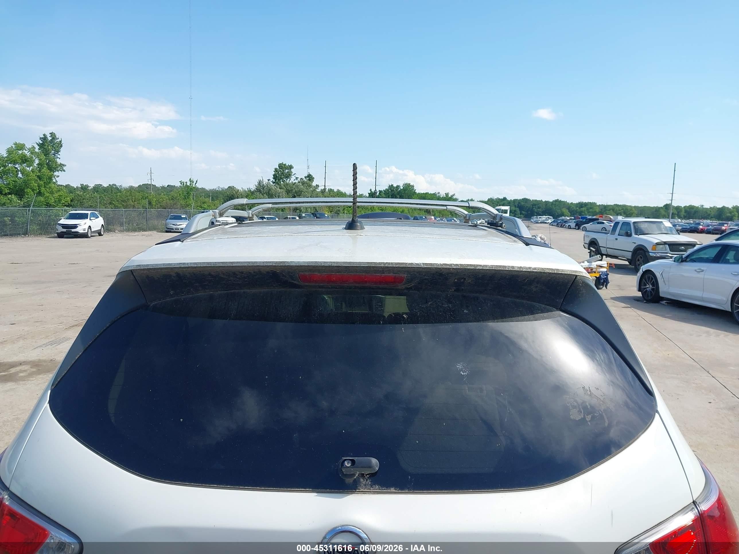 2013 Nissan Pathfinder Platinum White vin: 5N1AR2MM1DC624361