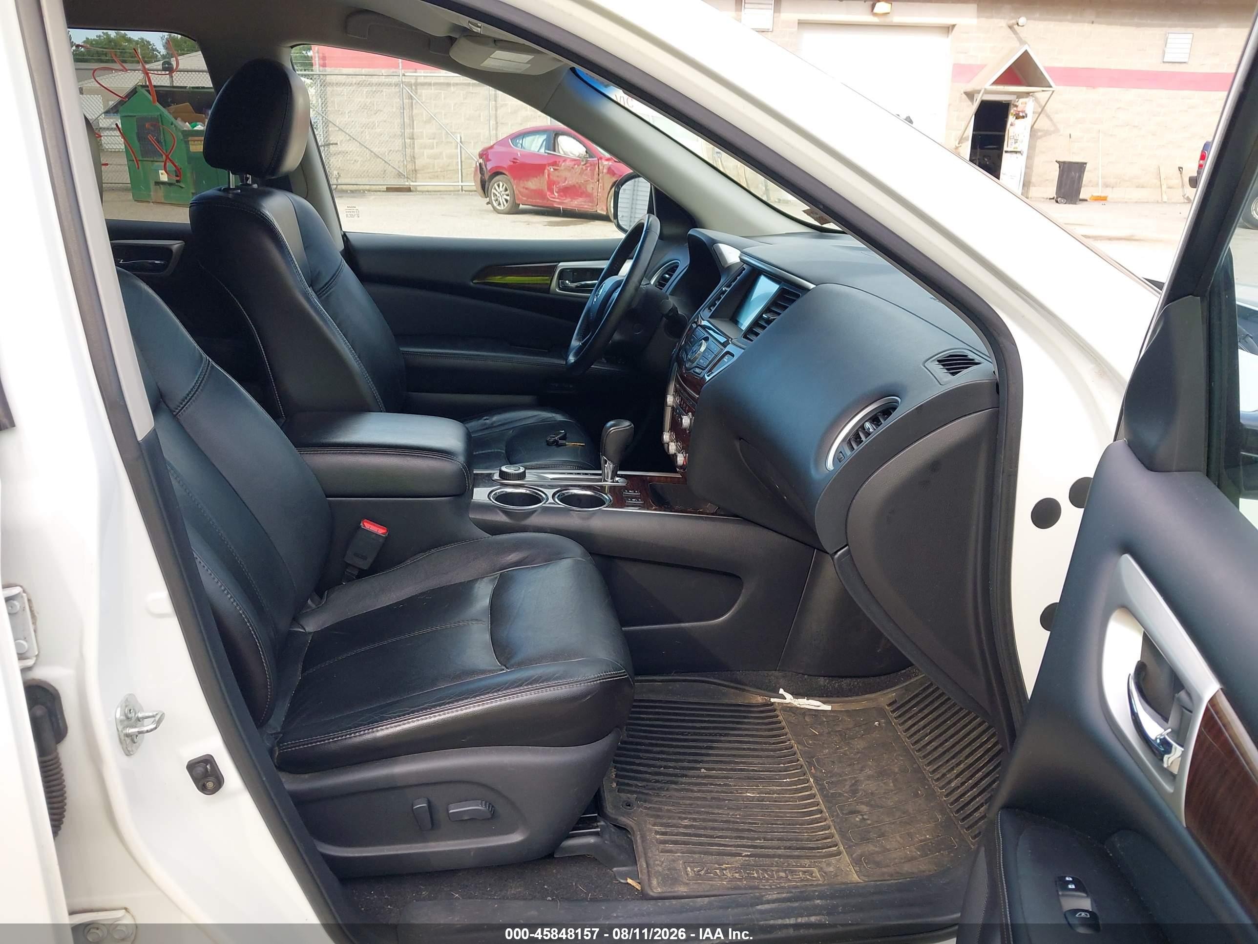 2013 Nissan Pathfinder Sl White vin: 5N1AR2MM1DC632024