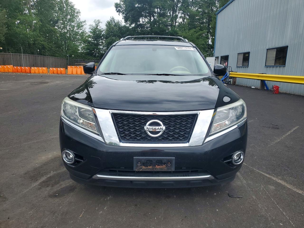 2013 Nissan Pathfinder S Black vin: 5N1AR2MM1DC633884