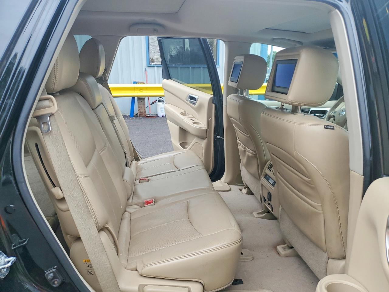 2013 Nissan Pathfinder S Black vin: 5N1AR2MM1DC633884