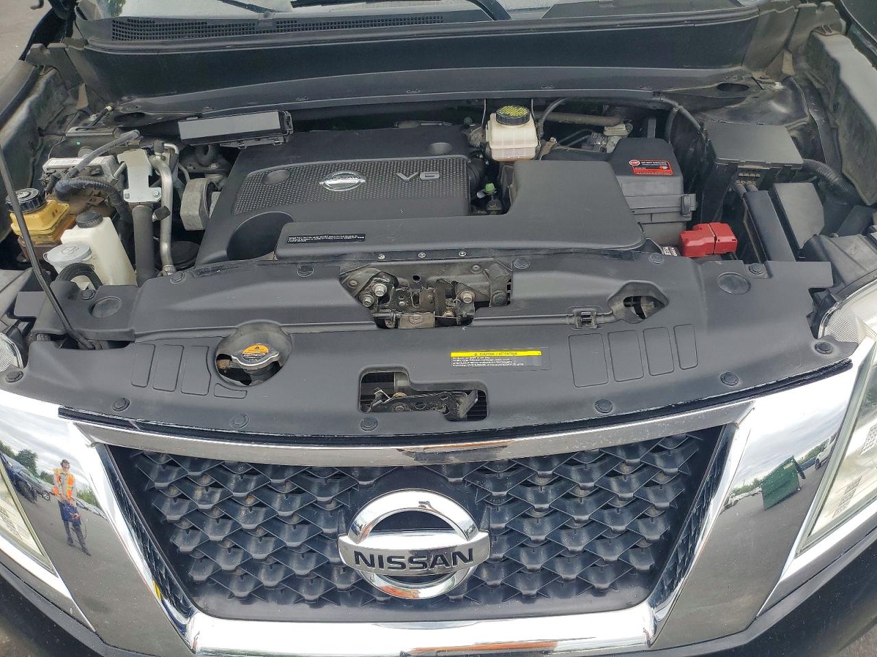 2013 Nissan Pathfinder S Black vin: 5N1AR2MM1DC633884