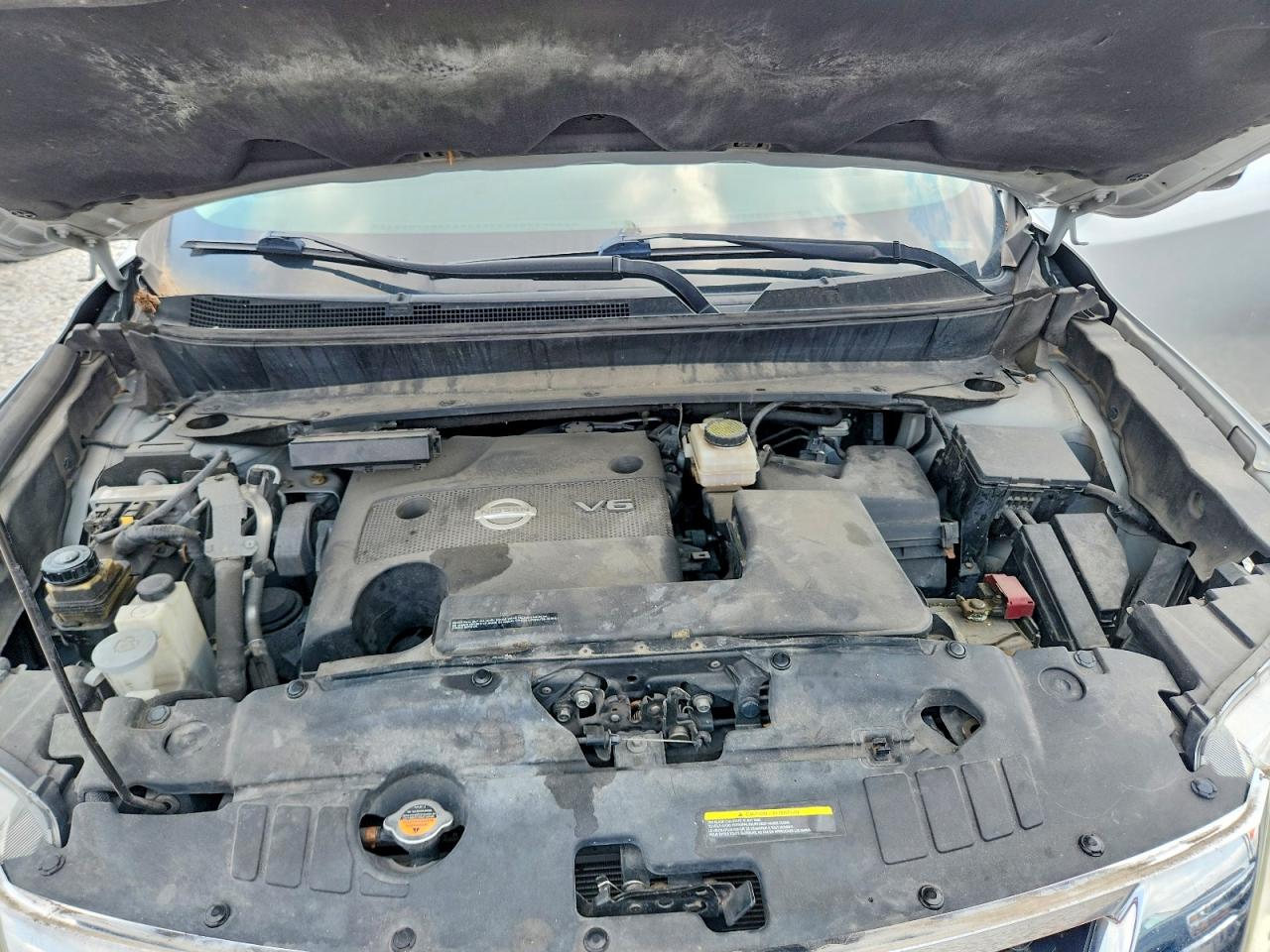 2013 Nissan Pathfinder S Серебряный vin: 5N1AR2MM1DC636851