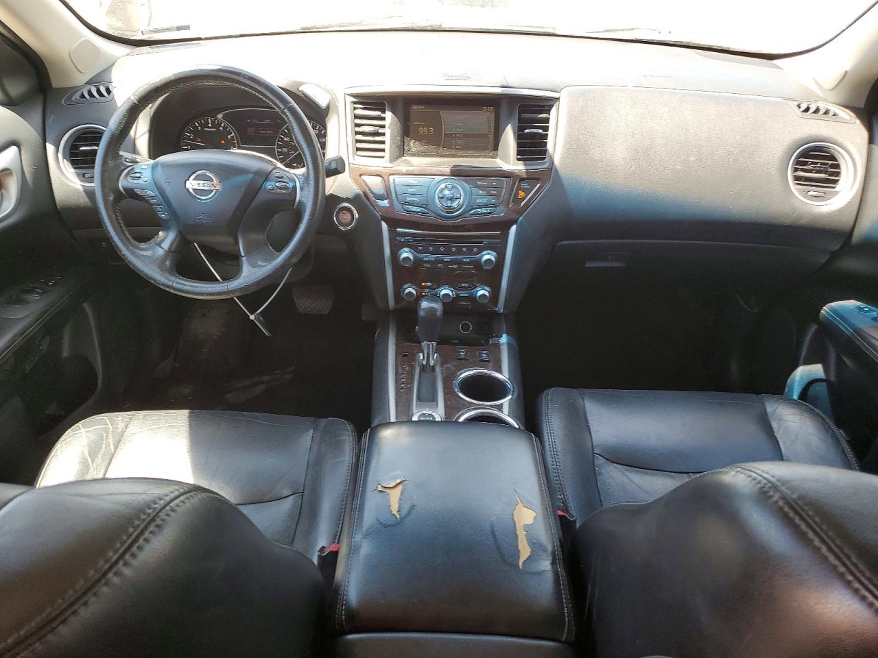 2013 Nissan Pathfinder S White vin: 5N1AR2MM1DC637868