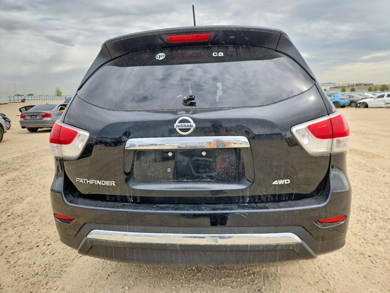 2013 Nissan Pathfinder S Black vin: 5N1AR2MM1DC656954