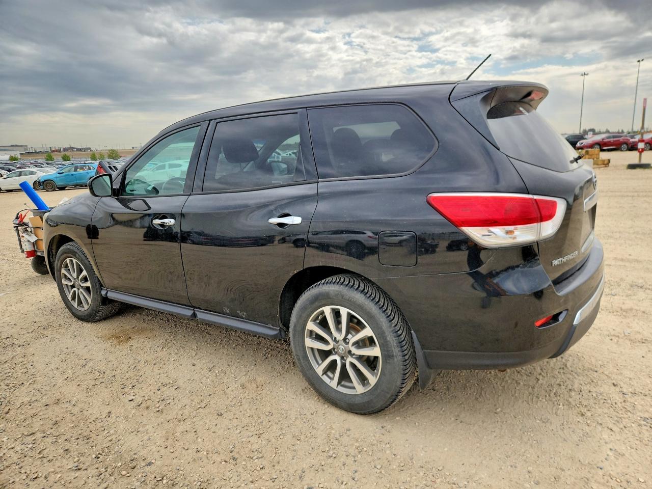 2013 Nissan Pathfinder S Black vin: 5N1AR2MM1DC656954