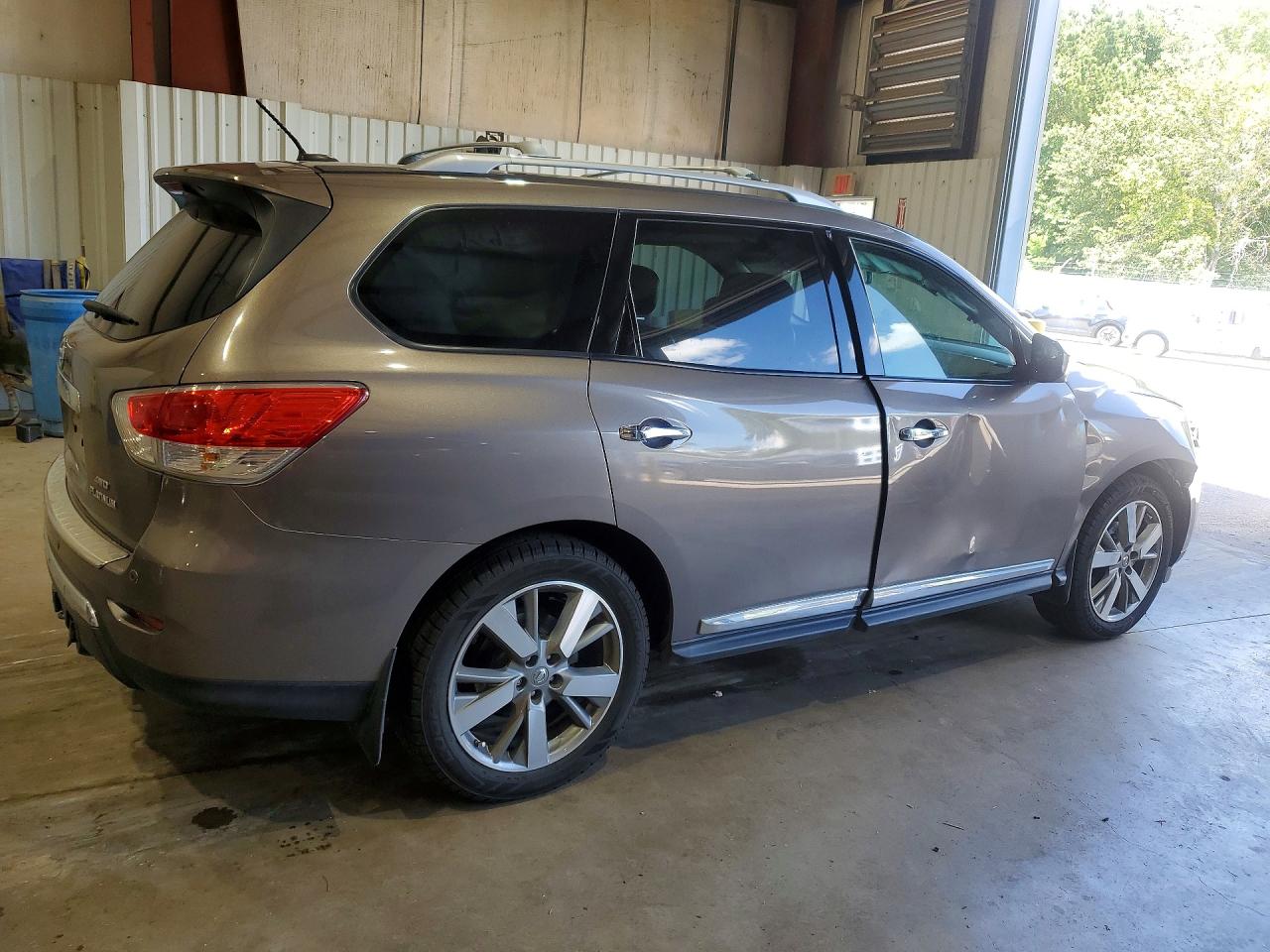 2013 Nissan Pathfinder S Tan vin: 5N1AR2MM1DC662186