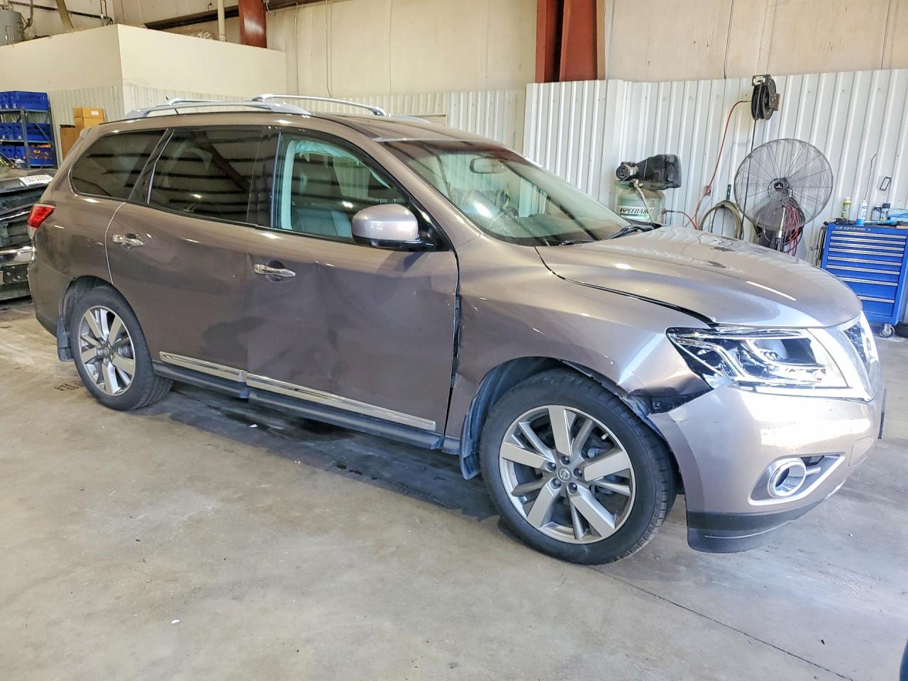 2013 Nissan Pathfinder S Tan vin: 5N1AR2MM1DC662186