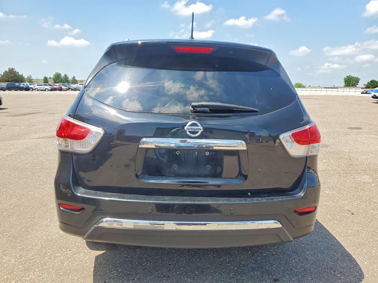 2013 Nissan Pathfinder S Black vin: 5N1AR2MM1DC671700