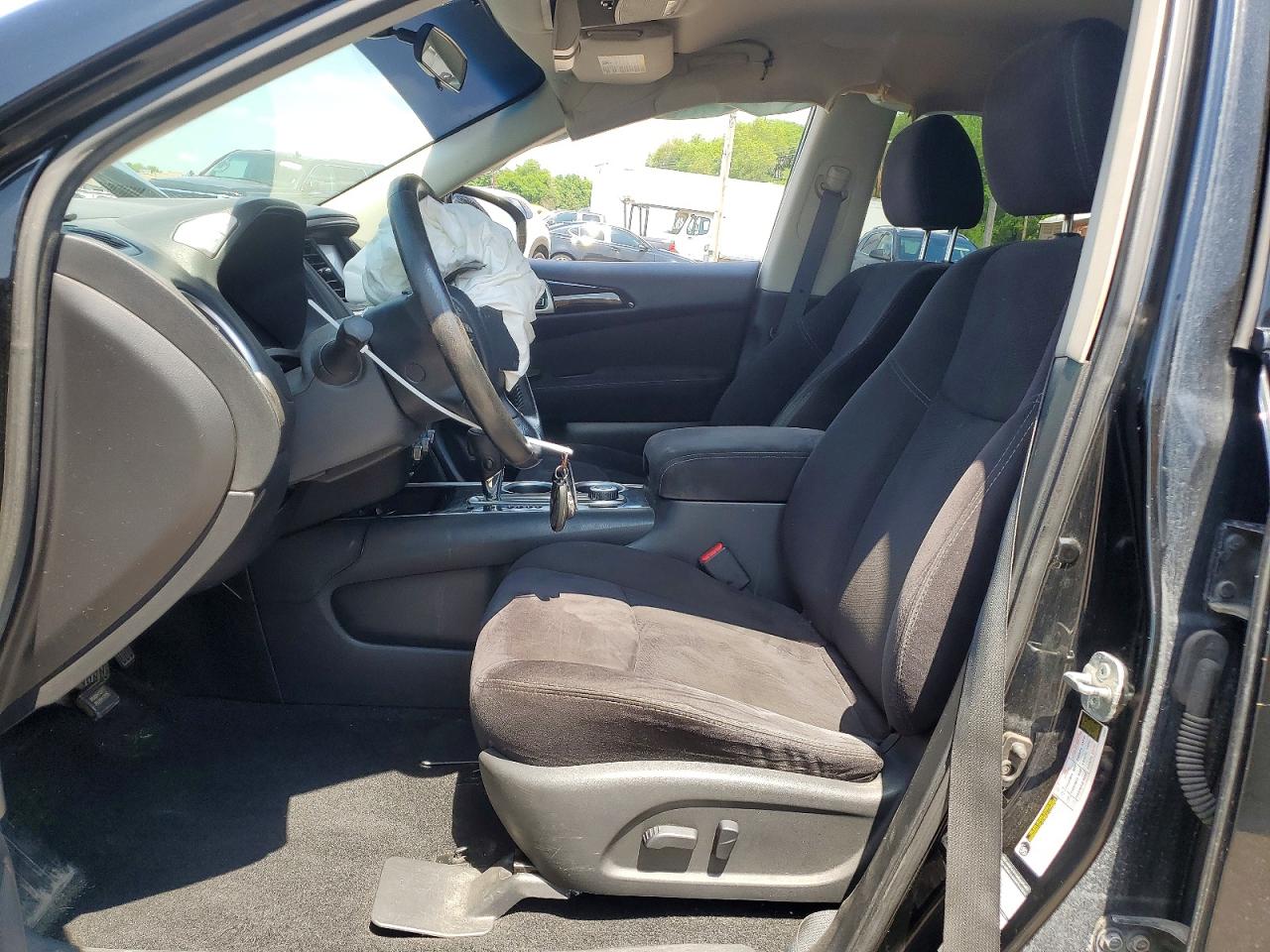 2013 Nissan Pathfinder S Black vin: 5N1AR2MM1DC671700