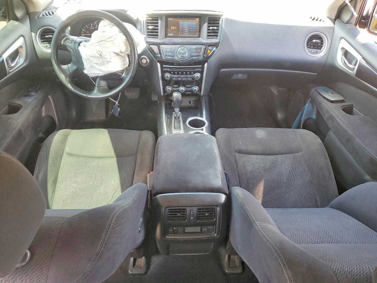 2013 Nissan Pathfinder S Black vin: 5N1AR2MM1DC671700