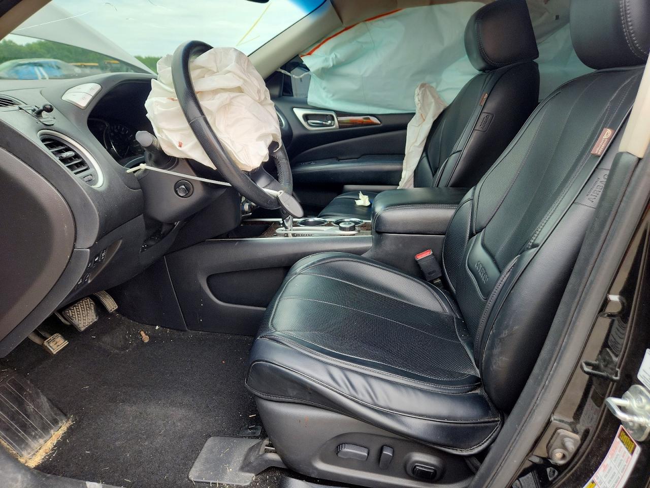 2013 Nissan Pathfinder S Black vin: 5N1AR2MM1DC672829