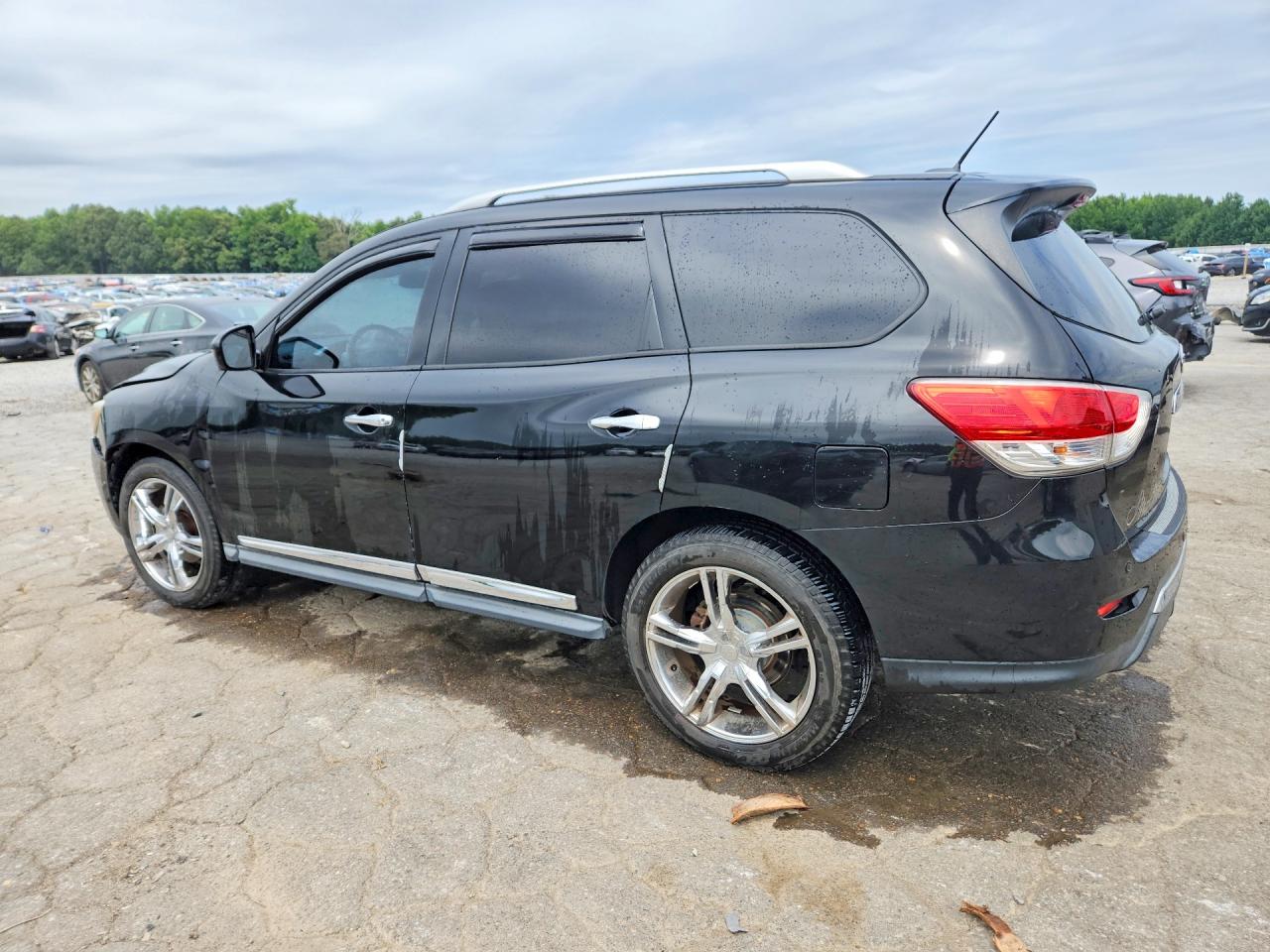 2013 Nissan Pathfinder S Black vin: 5N1AR2MM1DC672829