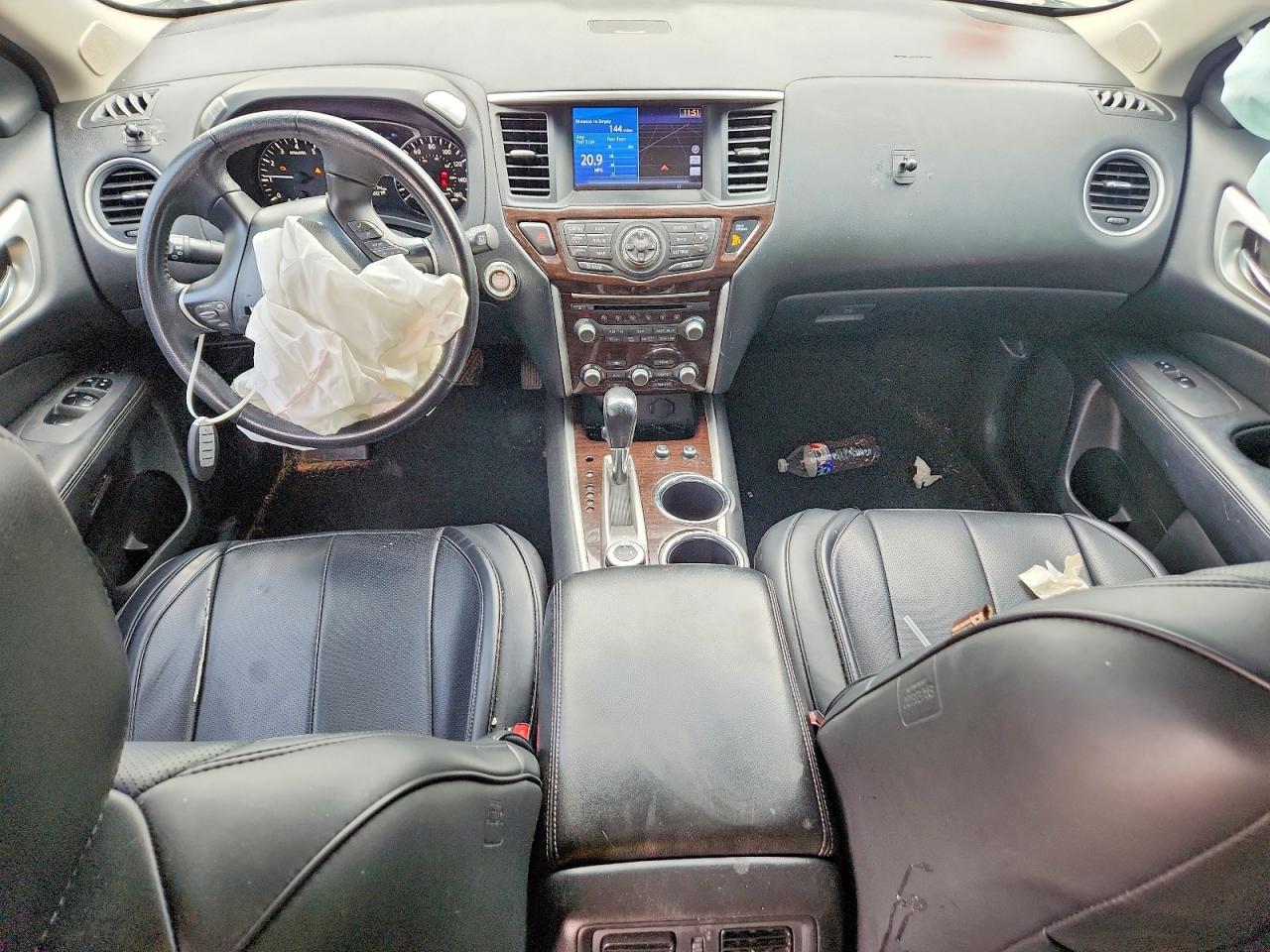 2013 Nissan Pathfinder S Black vin: 5N1AR2MM1DC672829