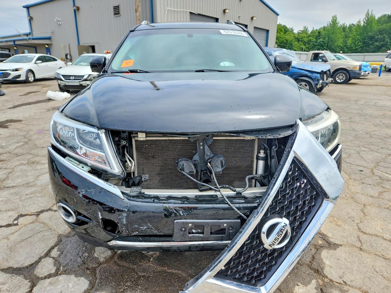 2013 Nissan Pathfinder S Black vin: 5N1AR2MM1DC672829
