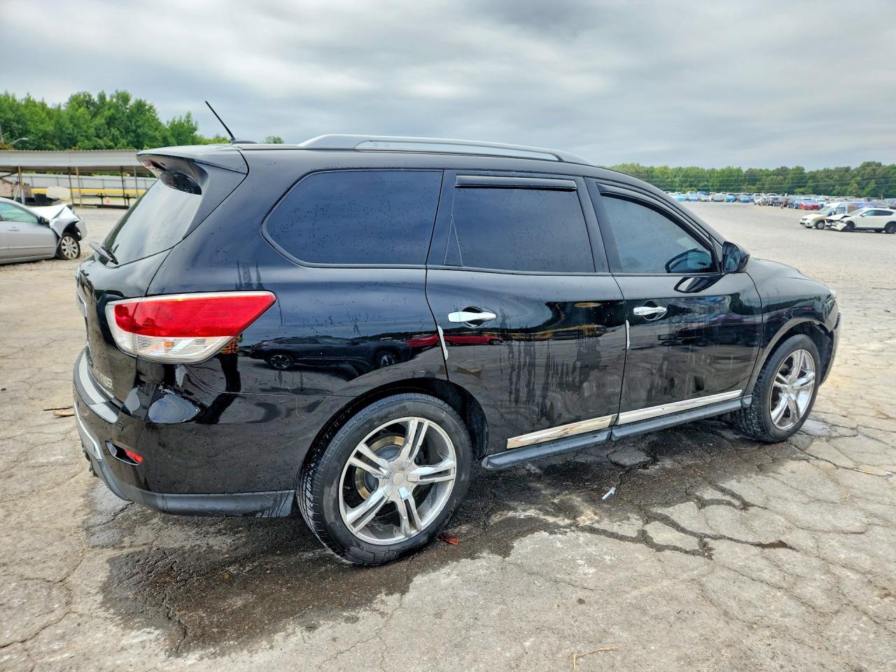 2013 Nissan Pathfinder S Black vin: 5N1AR2MM1DC672829