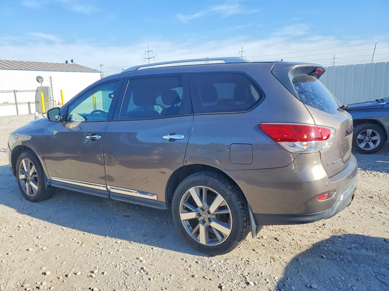 2013 Nissan Pathfinder S Gray vin: 5N1AR2MM1DC674144