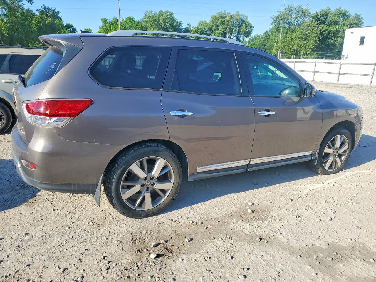 2013 Nissan Pathfinder S Gray vin: 5N1AR2MM1DC674144