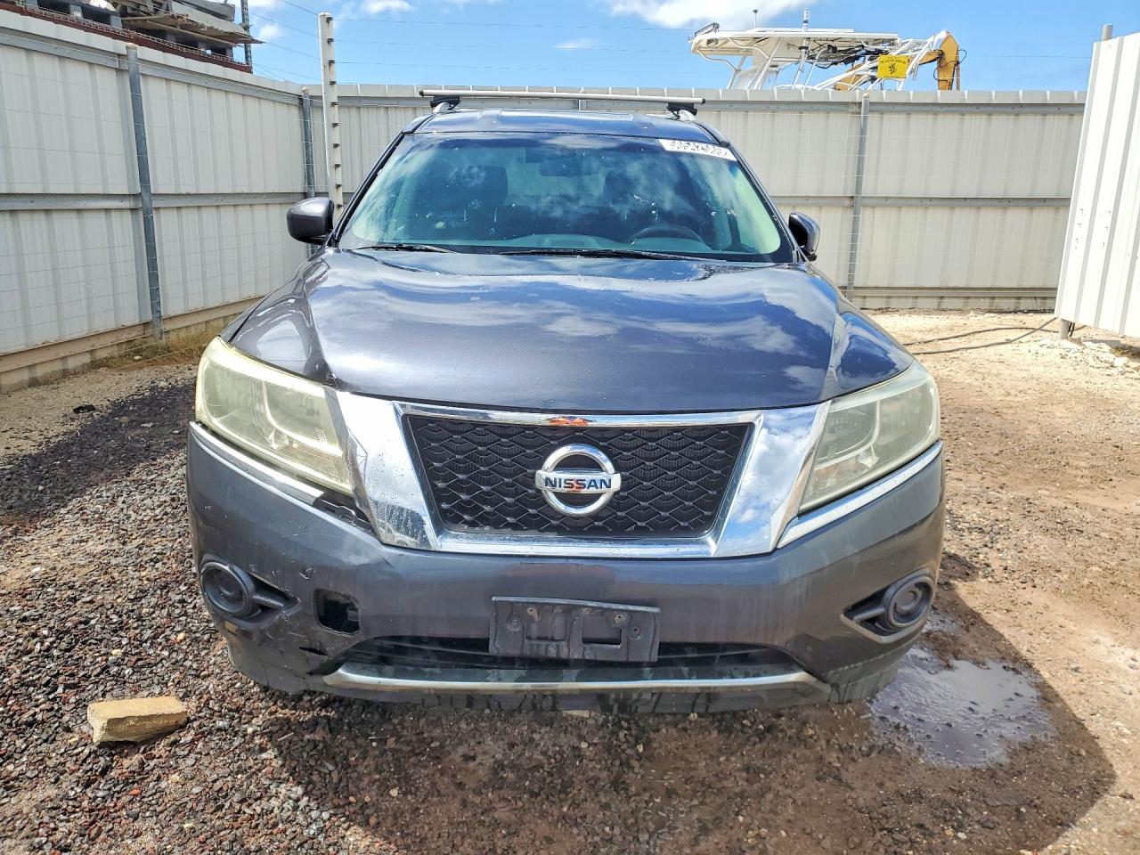 2013 Nissan Pathfinder S Blue vin: 5N1AR2MM1DC681336