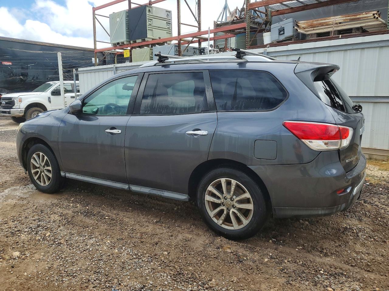 2013 Nissan Pathfinder S Blue vin: 5N1AR2MM1DC681336