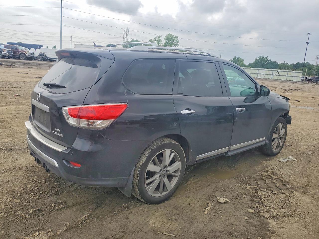 2014 Nissan Pathfinder S Black vin: 5N1AR2MM1EC609098