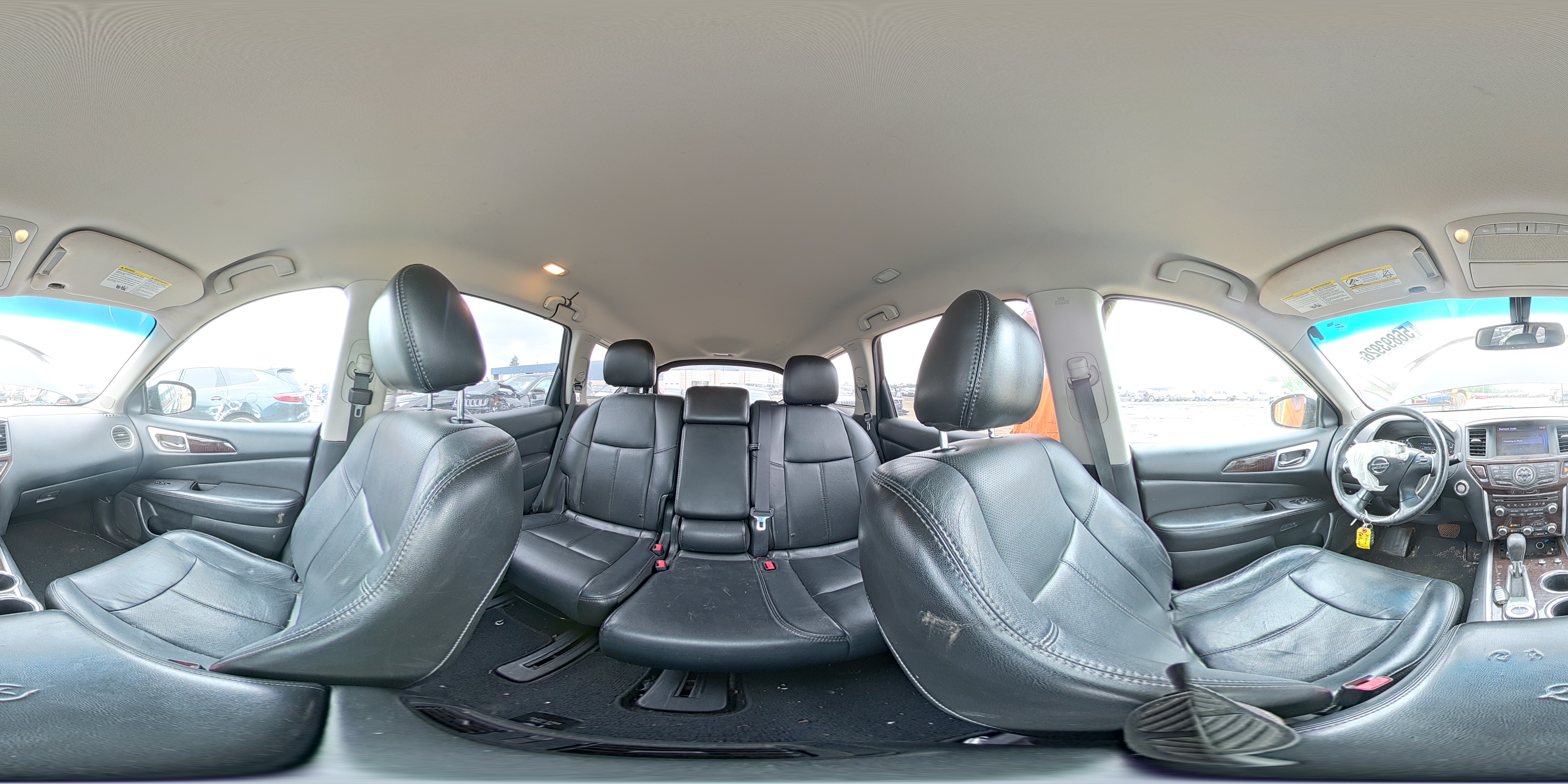 2014 Nissan Pathfinder S Black vin: 5N1AR2MM1EC609098